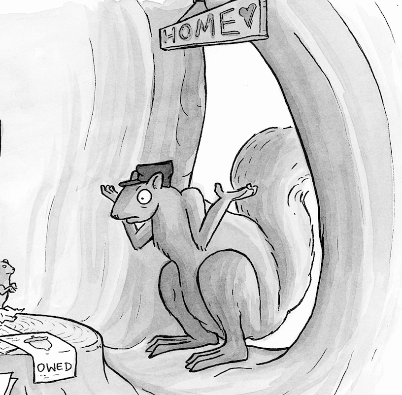 A HAPs Ha-Ha: John Guillemette’s “Squirrel”